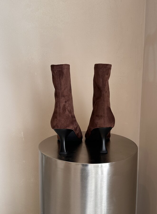 Miss Elastic - Zeta Ante Boots - Marron