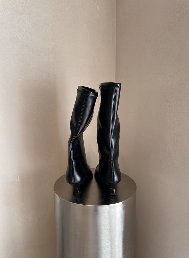 Miss Elastic - Zetina Wow Boots - Negro
