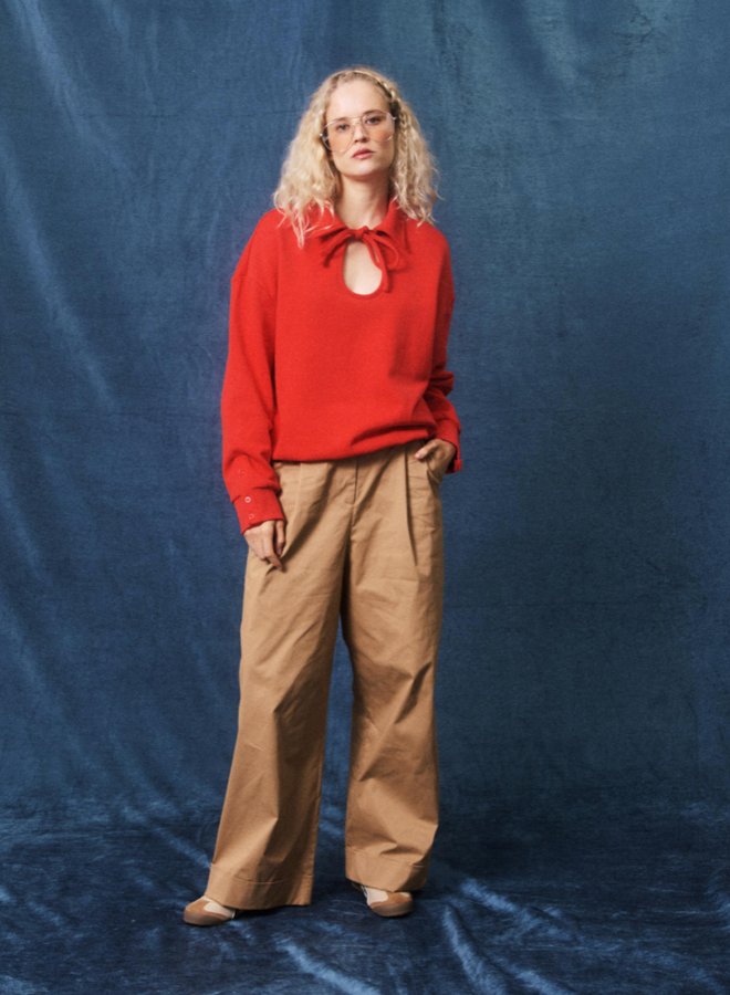 FRNCH - Billie Sweatshirt - Rouge