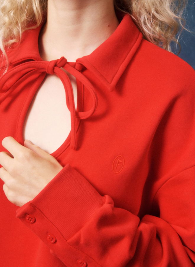 FRNCH - Billie Sweatshirt - Rouge