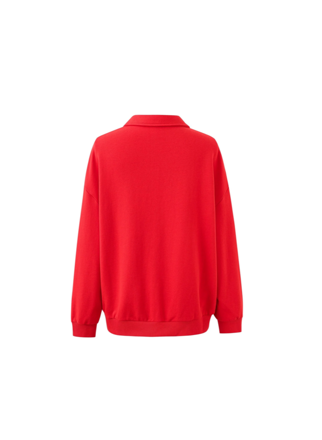 FRNCH - Billie Sweatshirt - Rouge