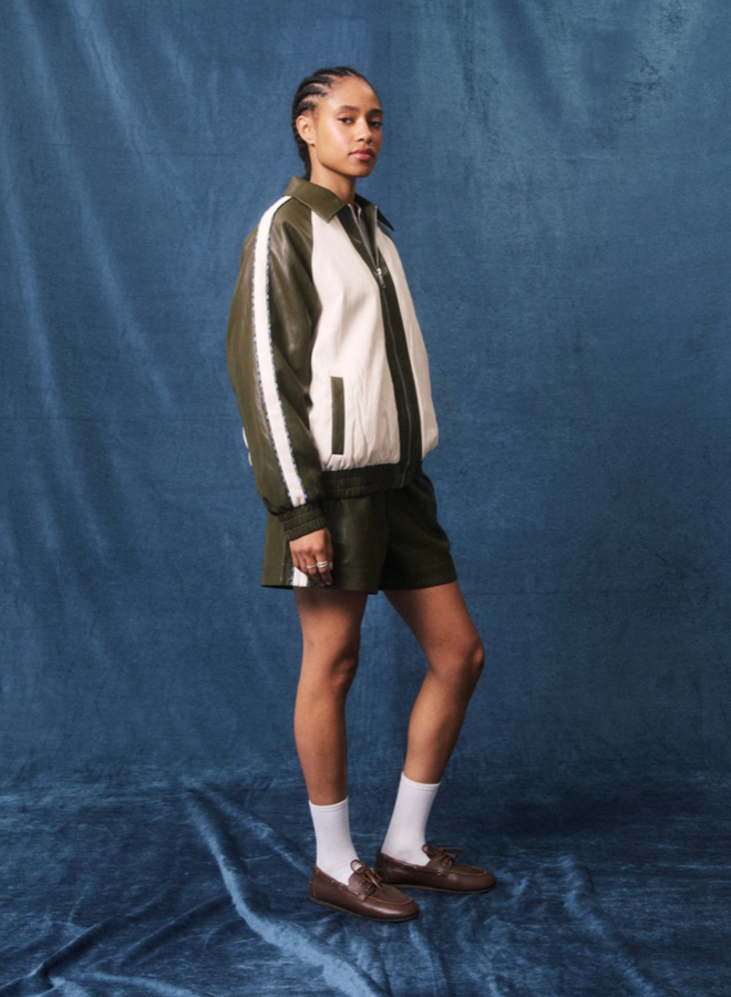 FRNCH - Althea Bomber Jacket - Khaki