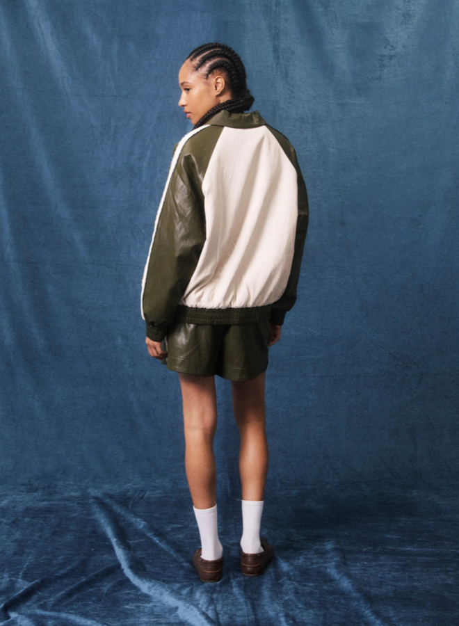 FRNCH - Althea Bomber Jacket - Khaki