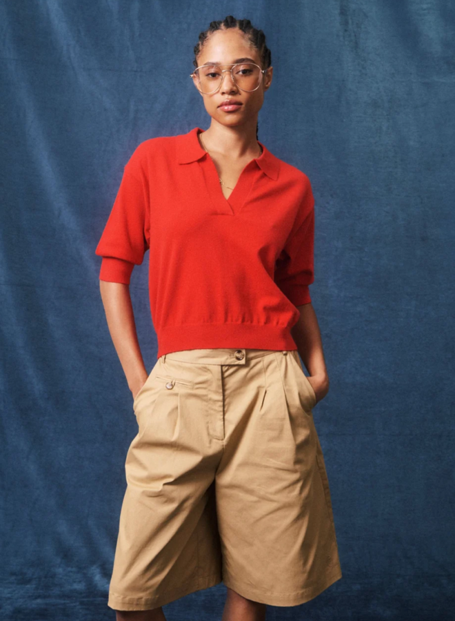 FRNCH - Polo Samona - Rouge