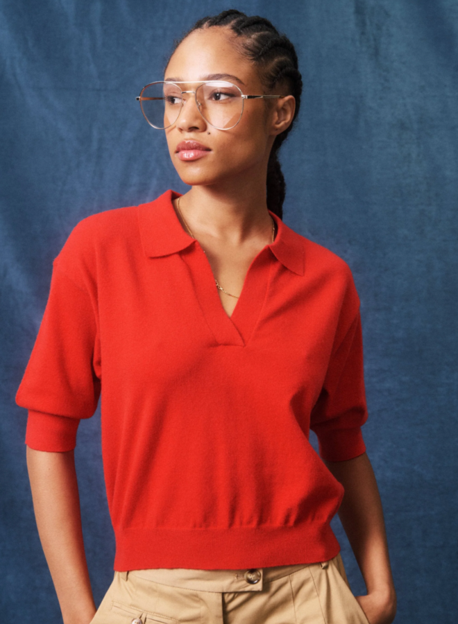 FRNCH - Polo Samona - Rouge