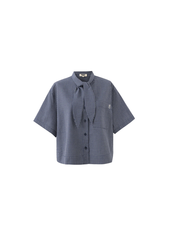 FRNCH - Chemise Naomi - Marine Blauw