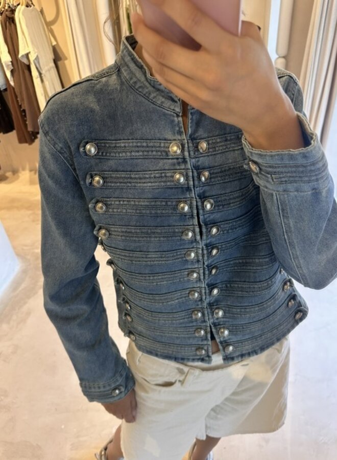 Denim Jacket Napoleon - Blue