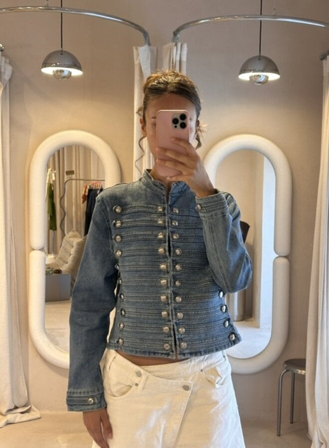Denim Jacket Napoleon - Blue