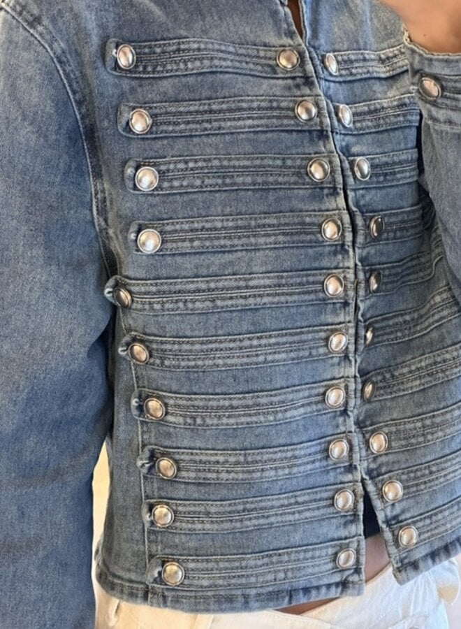 Denim Jacket Napoleon - Blue
