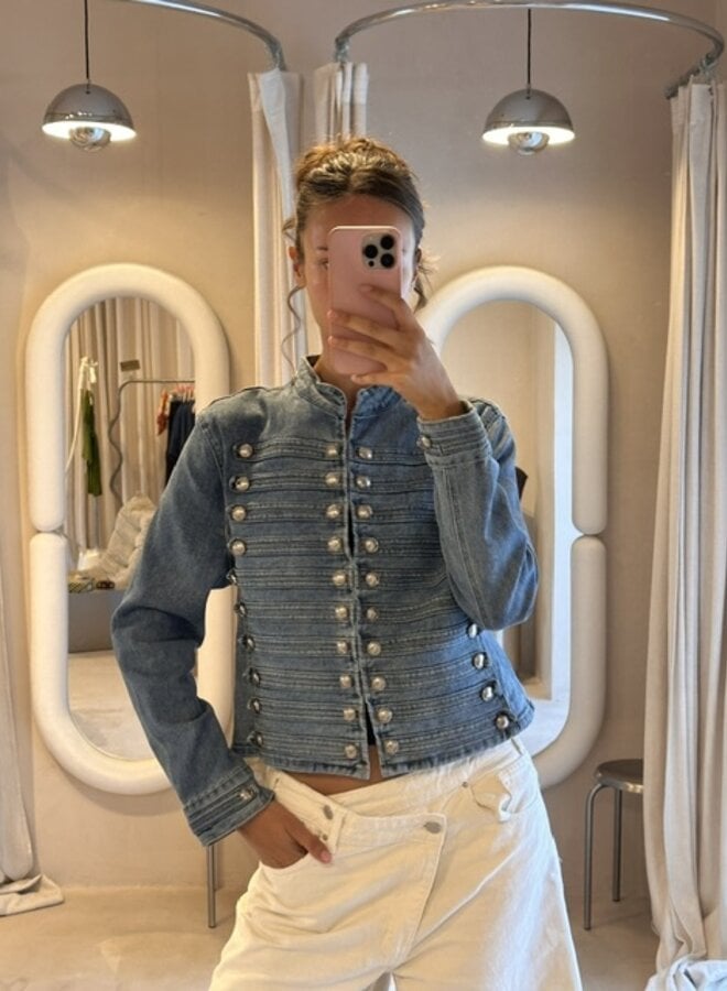 Denim Jacket Napoleon - Blue