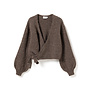Noella - N-Kae Knit Cardigan - Timber Brown Melange
