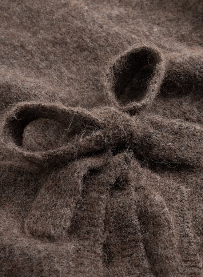 Noella - N-Kae Knit Cardigan - Timber Brown Melange
