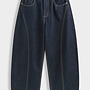Balloon Jeans - Dark Blue