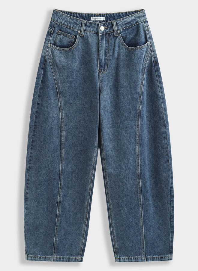 Balloon Jeans - Mid Blue