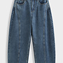 Balloon Jeans - Mid Blue