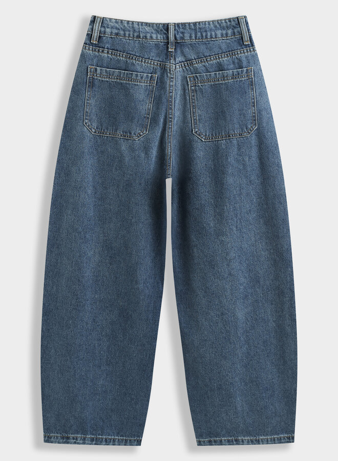 Balloon Jeans - Mid Blue