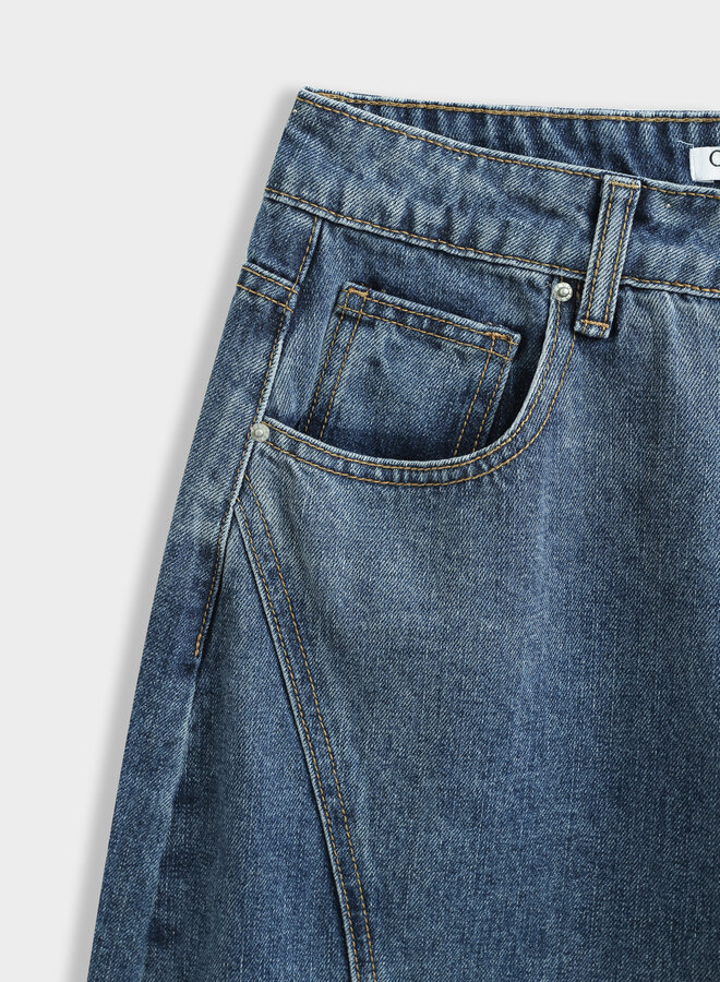 Balloon Jeans - Mid Blue