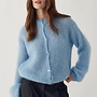 Noella - N-Kae Mohair Cardigan - Baby Blue