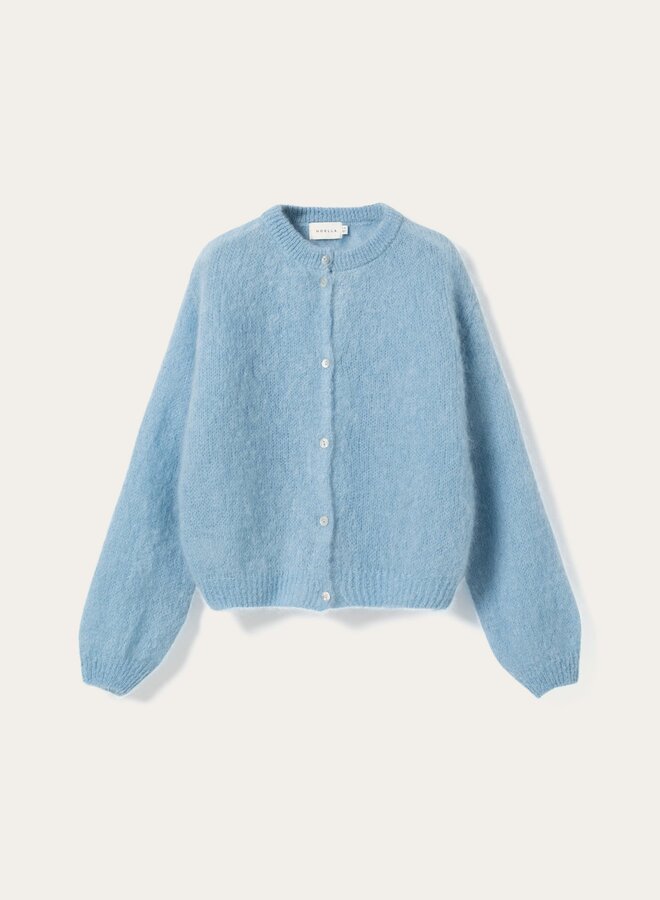 Noella - N-Kae Mohair Cardigan - Baby Blue