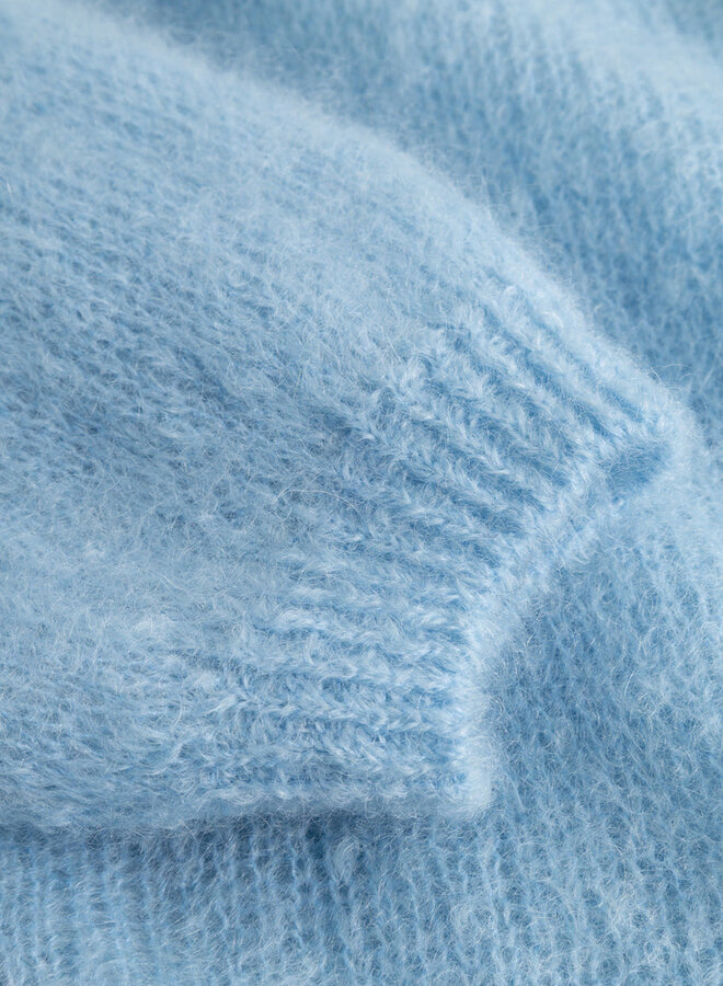 Noella - N-Kae Mohair Cardigan - Baby Blue