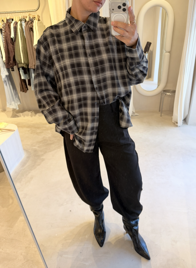LUCY - Balloon Pantalon Mika - Onyx Black