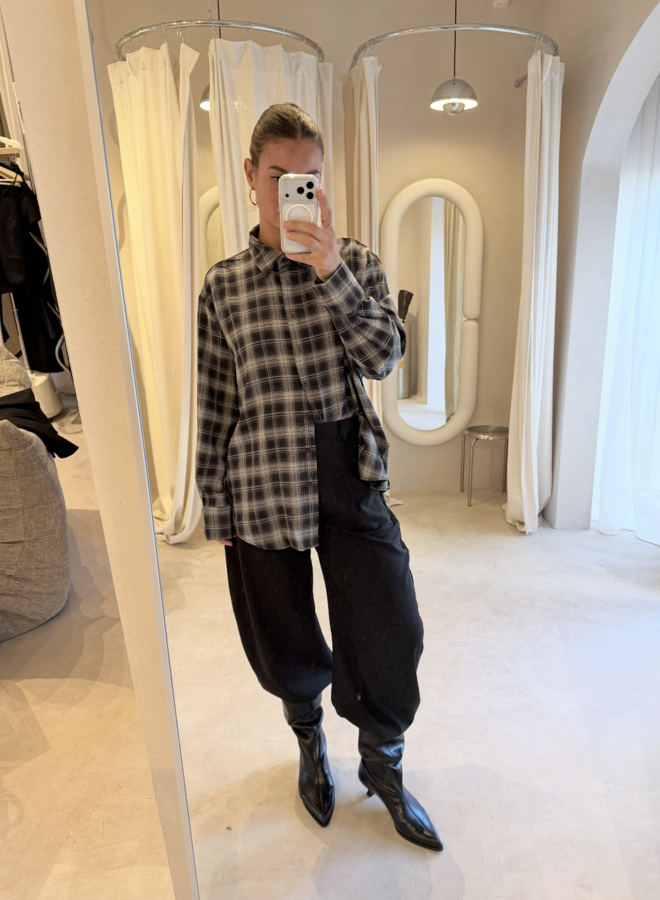 Flannel Tess - Black