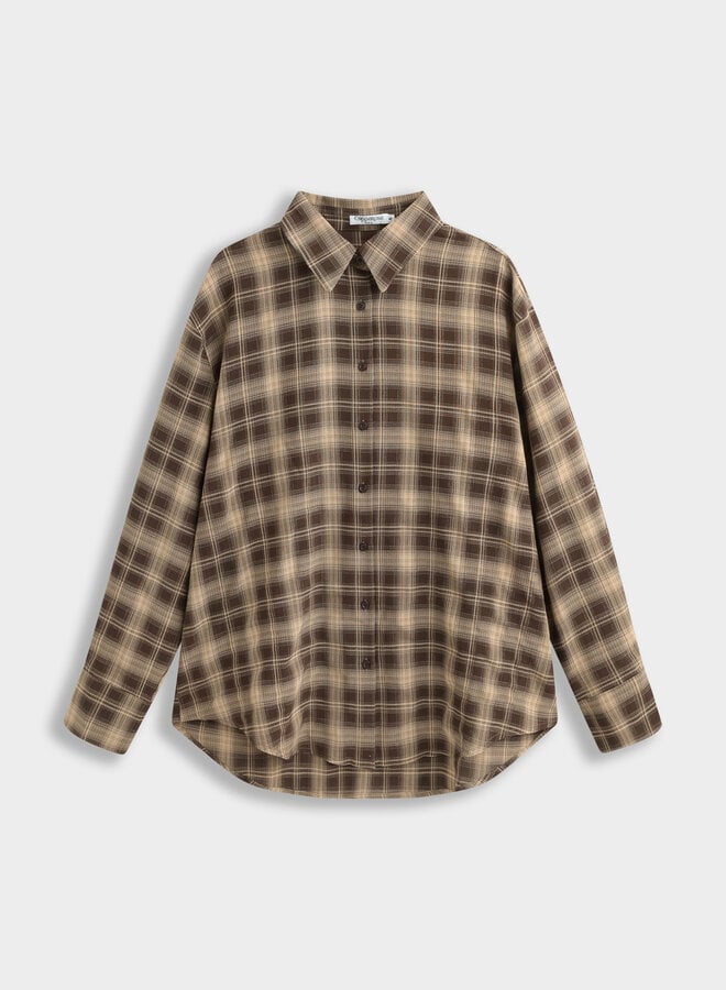 Flannel Tess - Khaki