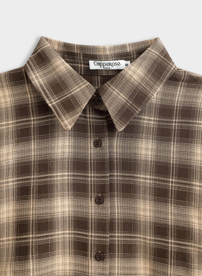 Flannel Tess - Khaki