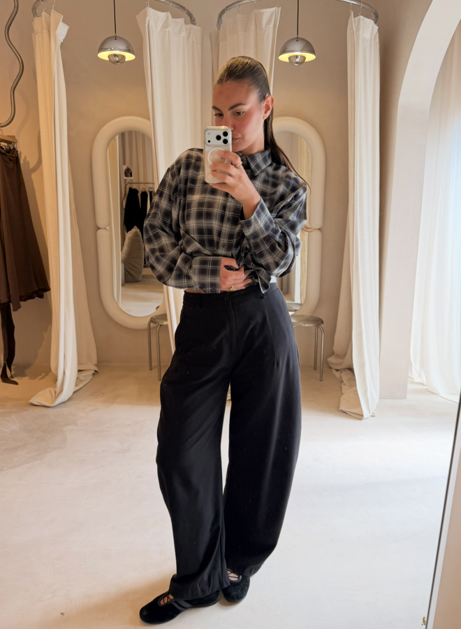 LUCY - Balloon Pantalon Mika - Onyx Black