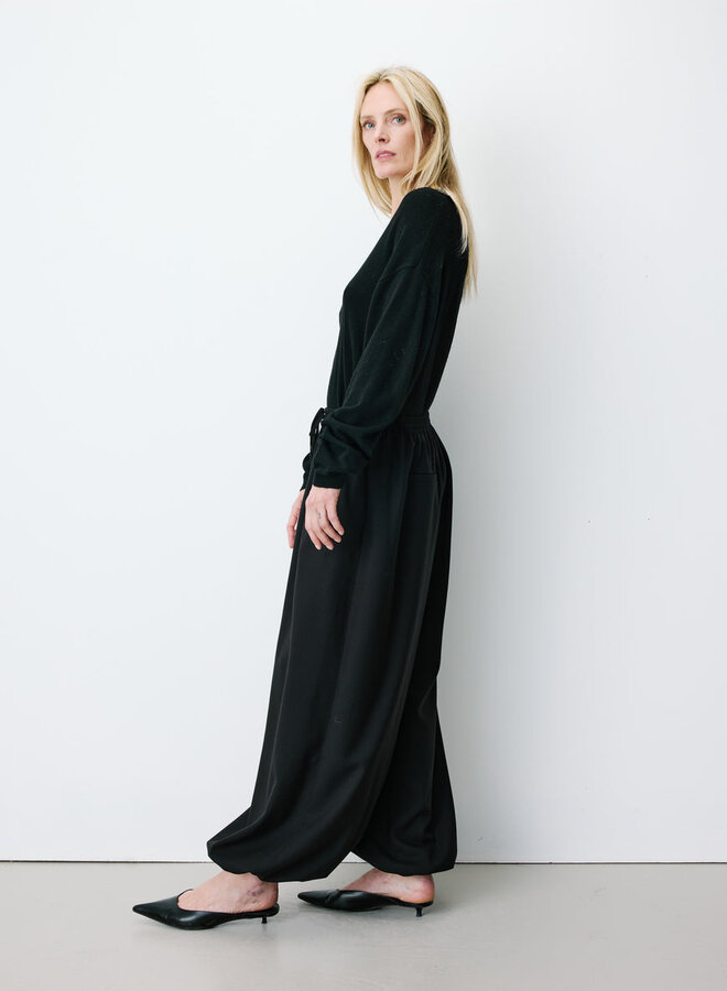 G&M - High Rise Balloon Pants - Noir