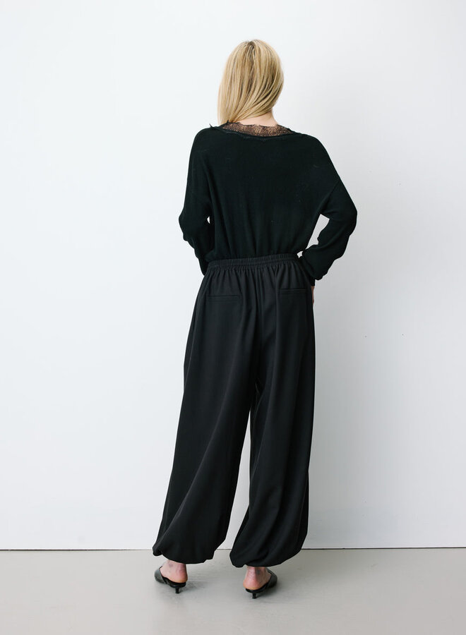 G&M - High Rise Balloon Pants - Noir