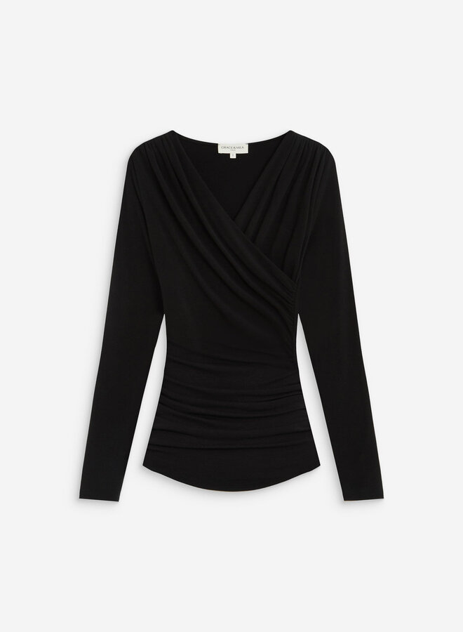 G&M - Top Azul - Noir