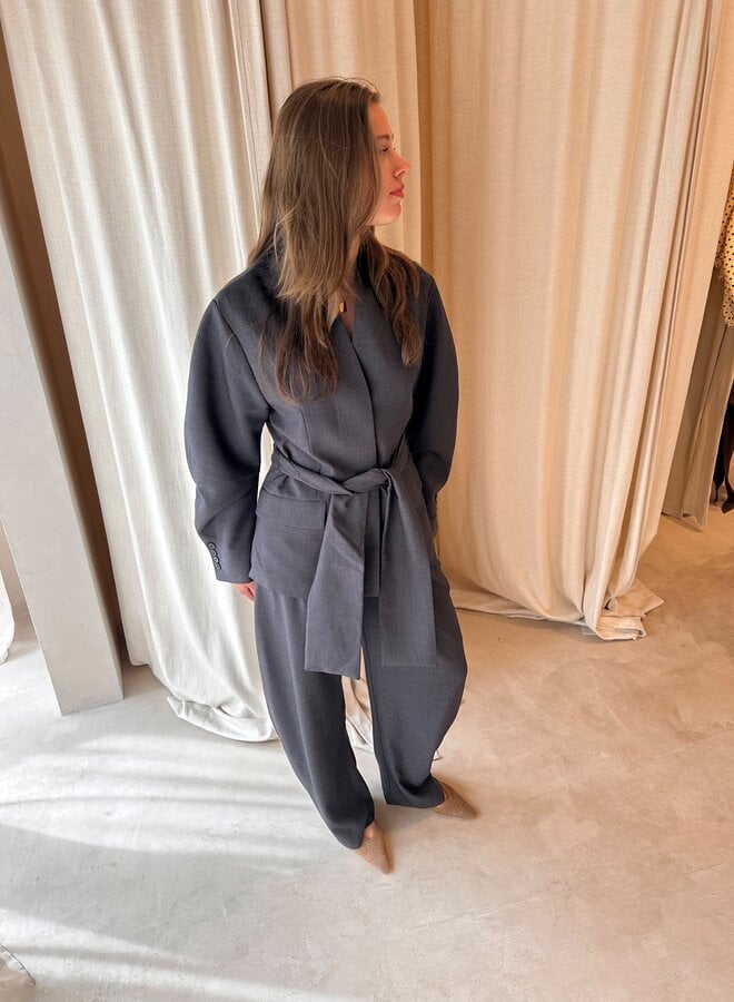 LUCY - Balloon Pantalon Mika - Graphite Grey