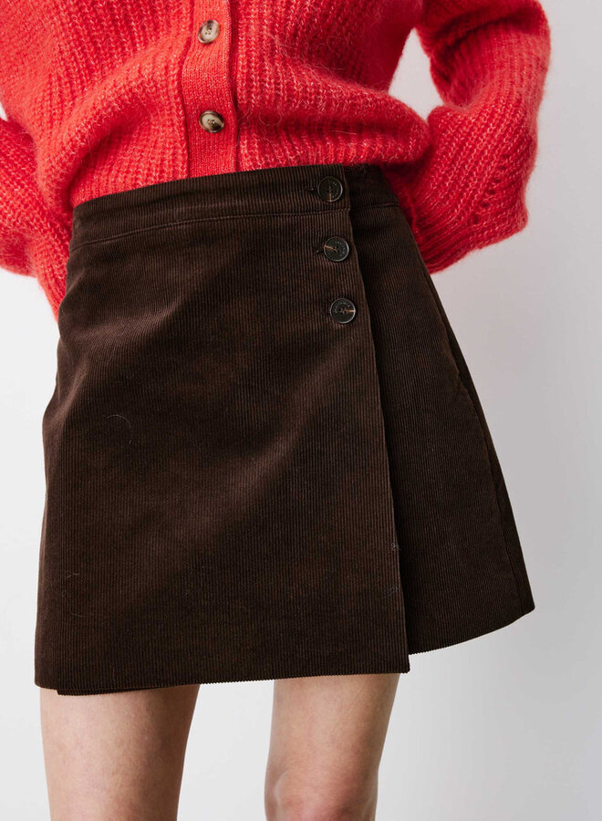 G&M - Skirt Adele -  Chocolat