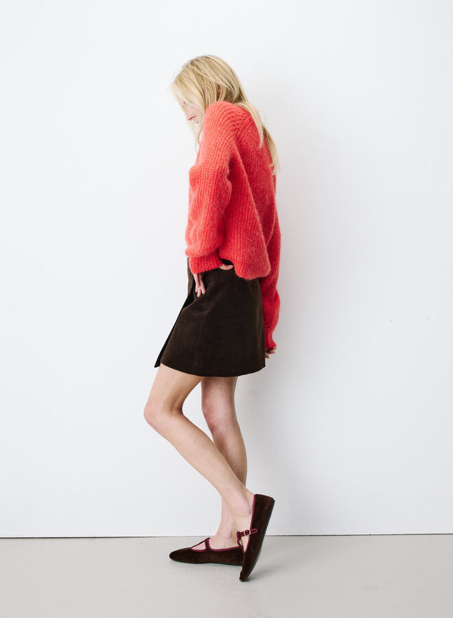 G&M - Skirt Adele -  Chocolat
