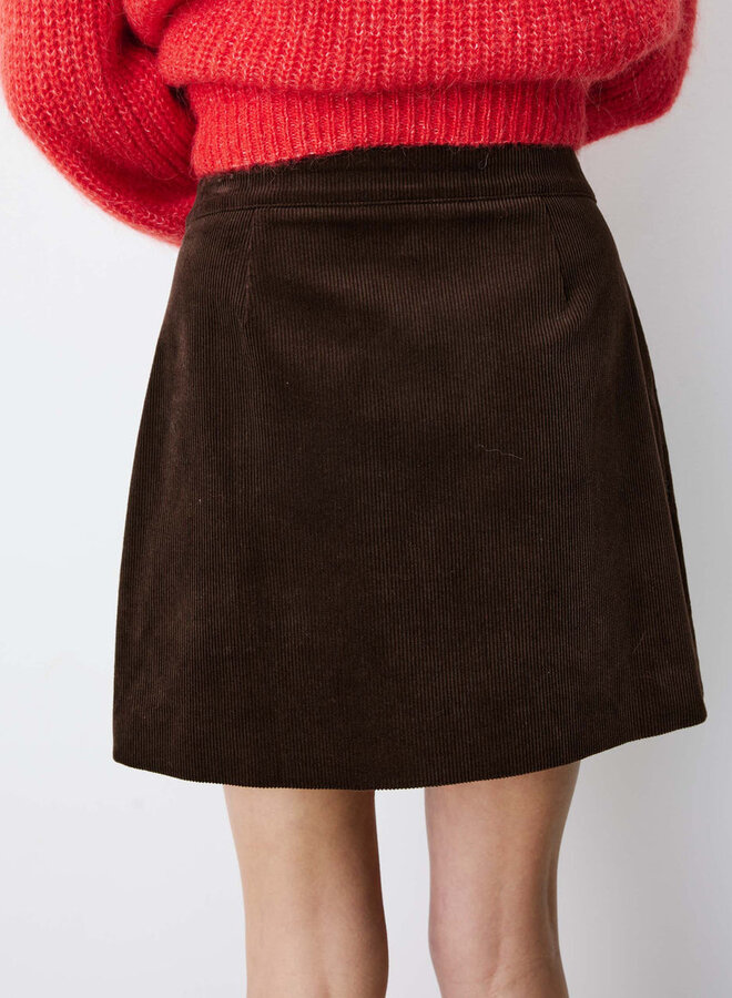 G&M - Skirt Adele -  Chocolat