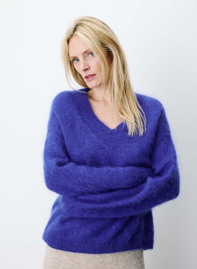 G&M - Relaxed Sweater Adorable - Cobalt