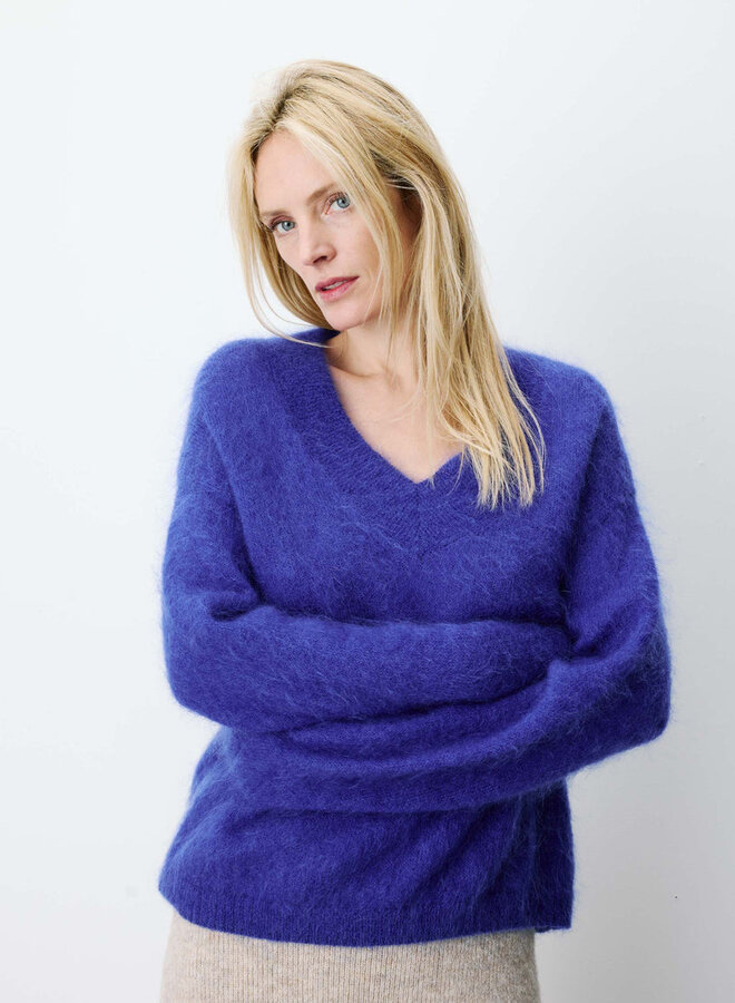 G&M - Relaxed Sweater Adorable - Cobalt