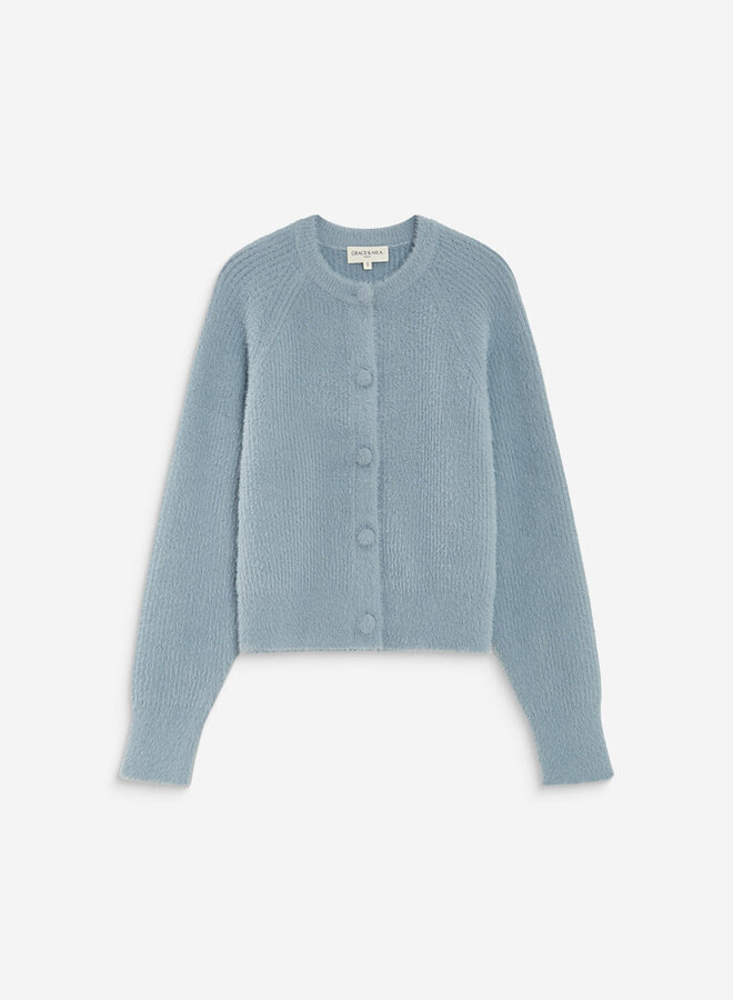 G&M - Cardigan  Aleron - Bleuet