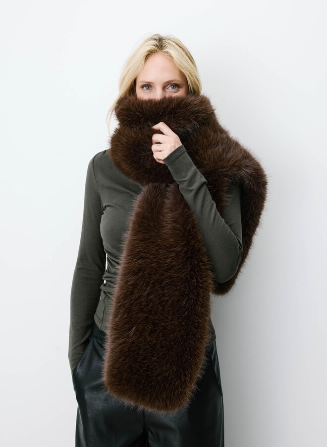 G&M - Amina Scarf - Chocolat