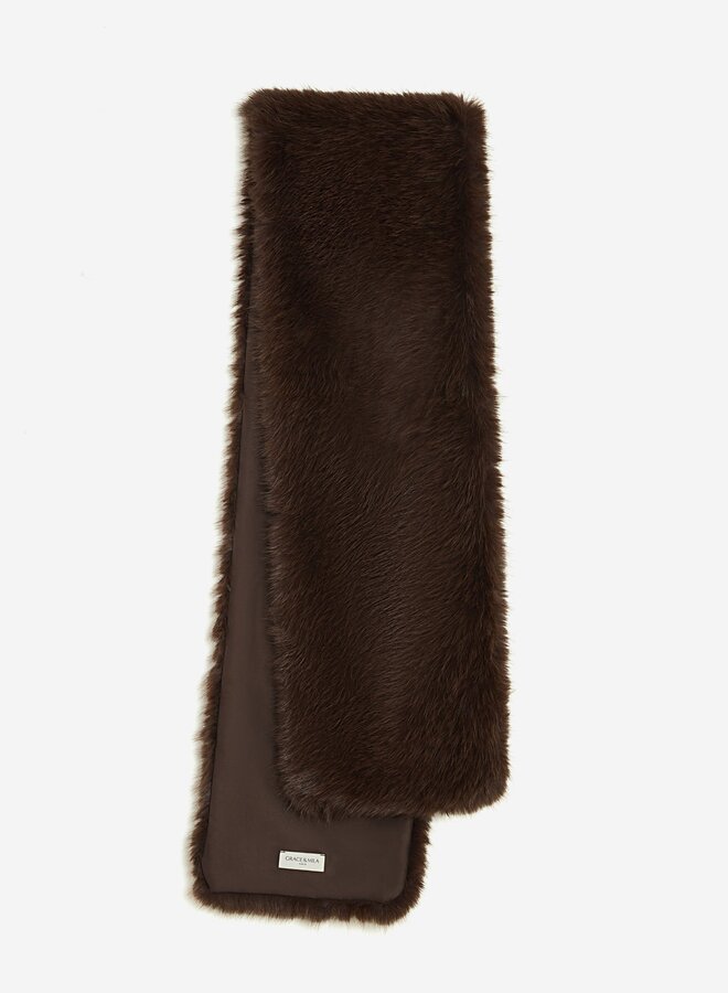 G&M - Amina Scarf - Chocolat
