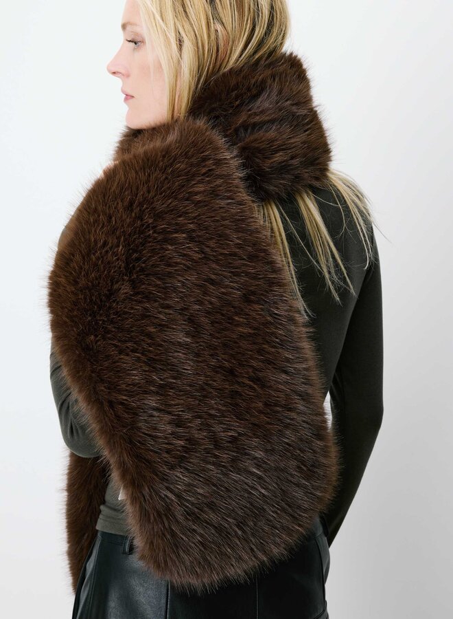 G&M - Amina Scarf - Chocolat
