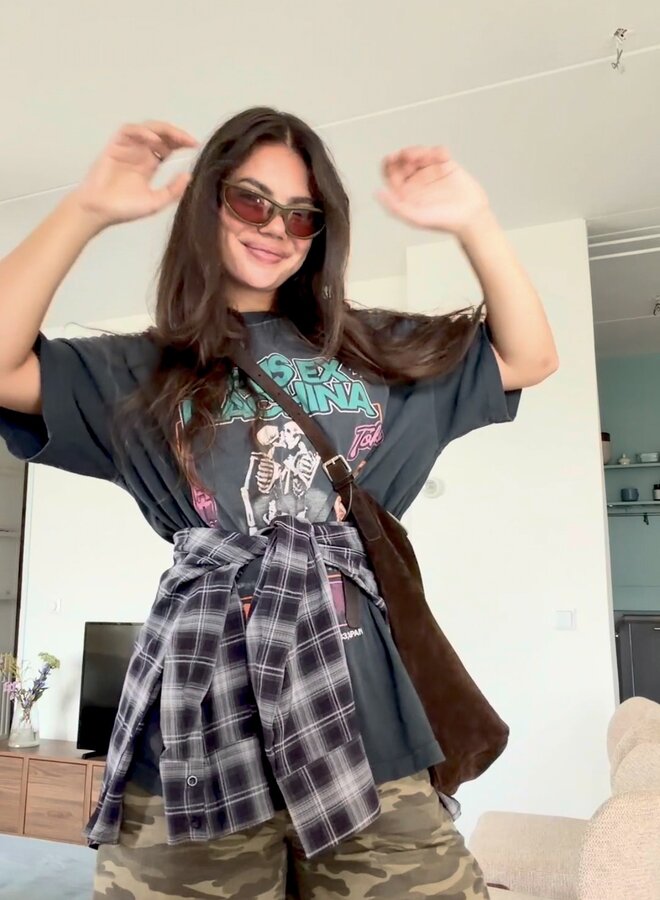 Flannel Tess - Black