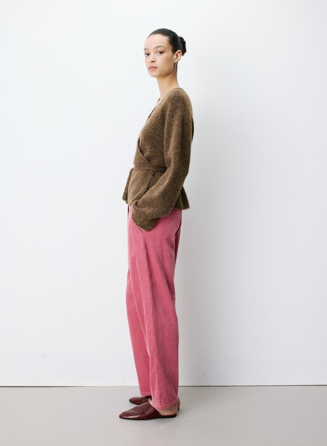 G&M - Wrap Knit Cardigan Anior - Chocolate