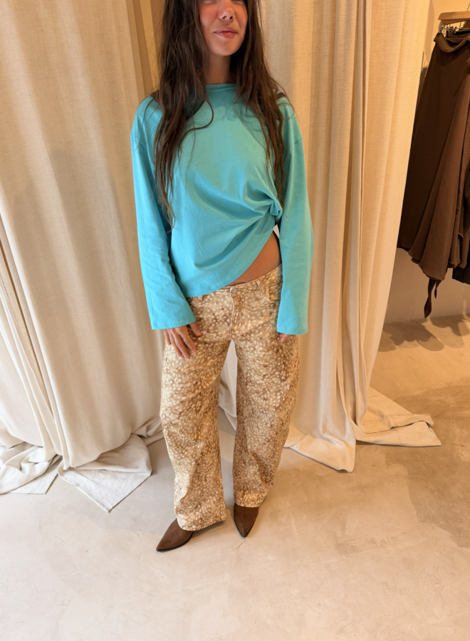 Bambi Balloon Jeans - Beige