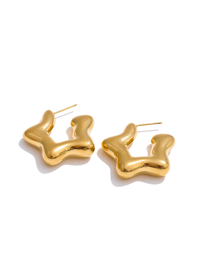 LUCY - Your'e My Star Earrings - Gold