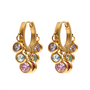 LUCY - Earrings Angelica - Gold Multi
