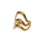LUCY - Wavy Ring - Gold