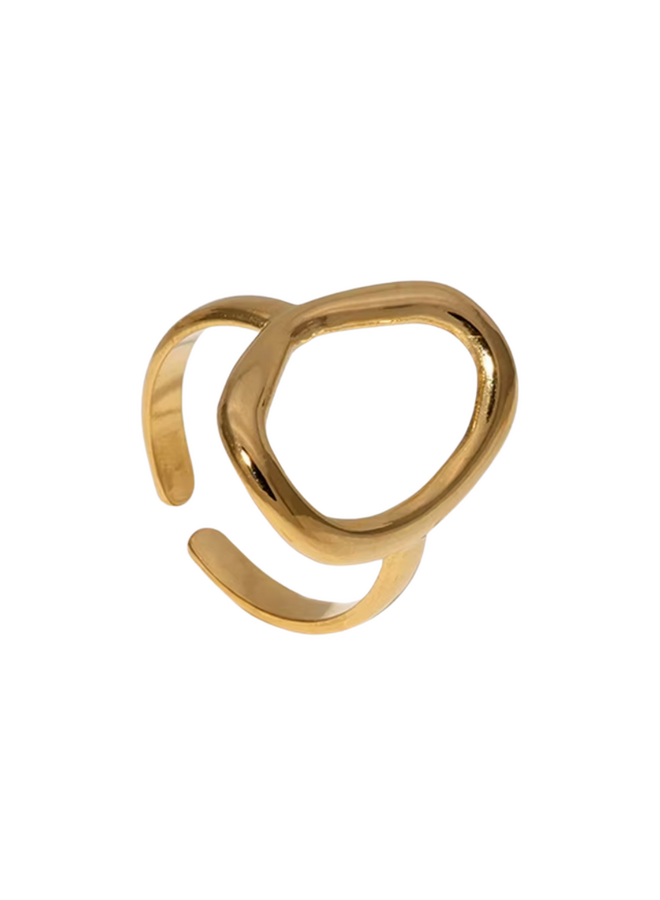 LUCY - Circle of Life Ring - Gold