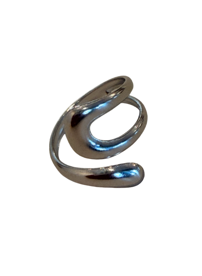 LUCY - Spiral Ring - Silver